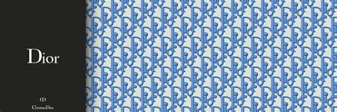 dior blue and white pattern|dior new look pattern.